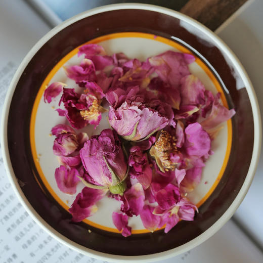 玫瑰花冠大朵冻干 平阴头茬重瓣玫瑰 非硫熏无残留养生茶 商品图1