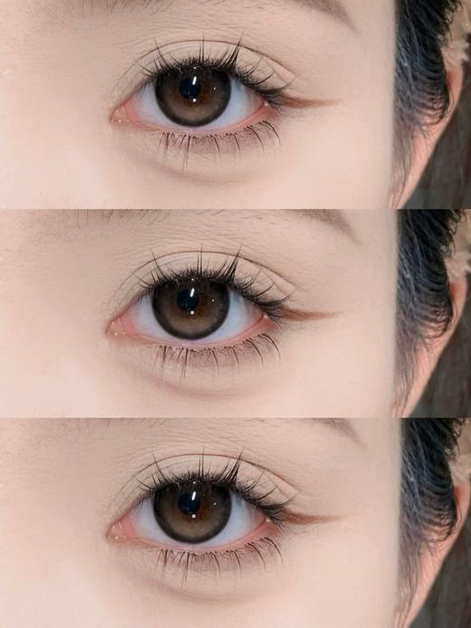 Ginomii旗下 ·顽皮榛果&情绪黑咖 14.2mm白狮参考着色中大直径｜半年抛  2片 商品图3