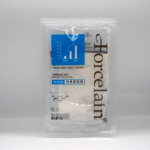 珂蓝蜜肌 肌肤医生 芙瑟琳传明酸焕素颜面膜25g*5p补水提亮肤色美容院正品直发包邮 商品图2