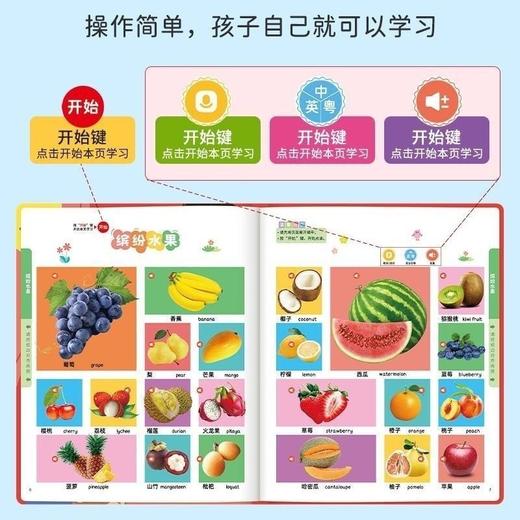会说话的早教有声书0-6岁宝宝启蒙学习机儿童益智玩具故事点读书 商品图2