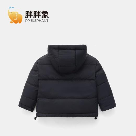 【团购】胖胖象简约连帽多色可选90白鸭绒羽绒服K12    面料：100%锦纶，里料：100%聚酯纤维，胆料：100%聚酯纤维，填充物：白鸭绒 商品图11