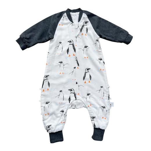 六层竹棉A类纱布婴儿睡袋秋冬 宝宝分腿防踢被婴幼儿 儿童厚款 商品图4