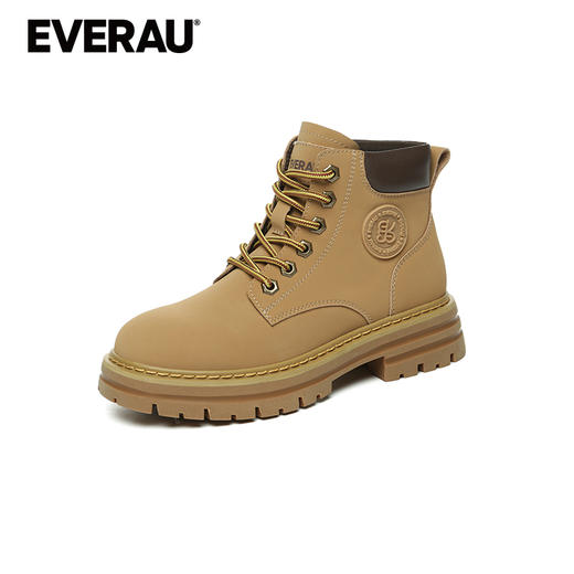 EVERAU人脚一双的升级5色版大黄靴YYDS户外工装风男女同款雪地靴EA4037 商品图4