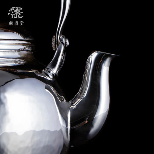 鹤鼎堂银壶于野系列月出汤沸（银色）（缺货） 商品图3