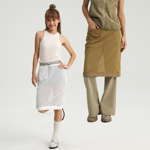 oneup运动网眼半身裙 商品图4