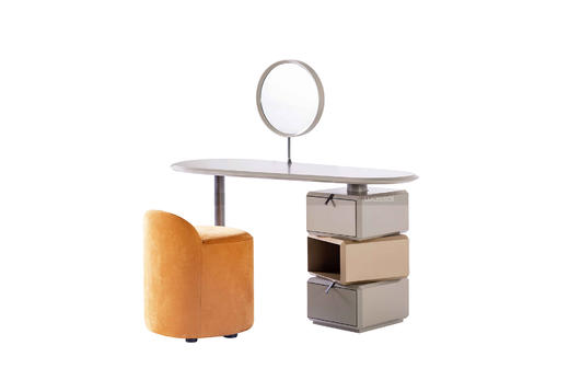 卡罗拉 妆凳 | 皮布面料可选，详询客服 商品图3