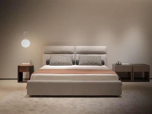 笑脸 床 | 皮布面料可选，详询客服 商品图0