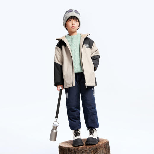 男童户外型保暖棉裤冬季新款安奈儿童装实体店同款AB446783 商品图3