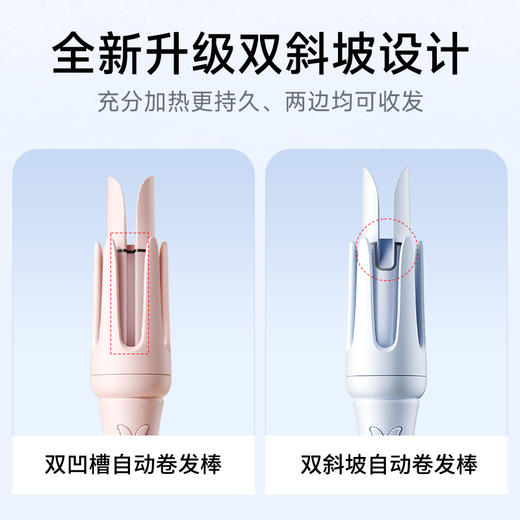 敏煌32MM！全自动卷发棒升级双斜坡旋转防烫多功能大卷水波纹波浪卷 商品图3