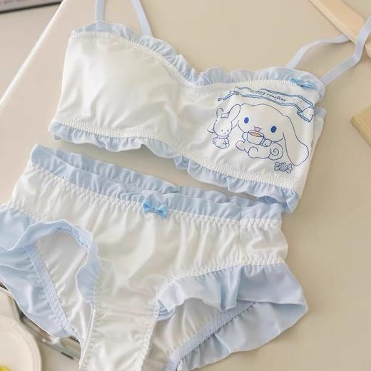 【同款内内免费送】可爱软妹唯美设计，甜美卡通图案触动心弦，纯欲内衣无钢圈，舒适薄款套装：一切只为成为你衣橱中蕞美的存在！ 商品图2