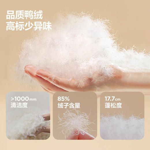 迷你巴拉羽绒连体衣白鸭绒保暖婴儿外出哈衣冬装爬服新款 商品图2