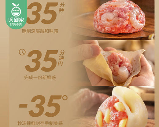 袁记韭菜鲜肉饺/1盒（15个，共330g）生产日期：25年10月补单专用 商品图3