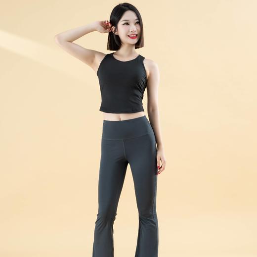 跃牌【瑜堂系列】新款4D一体式防震紧身瑜伽背心JYMB020 商品图2