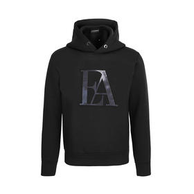 【超惠秒】Emporio Armani 阿玛尼 男士字母/飞鹰logo男士连帽长袖卫衣外套 98759