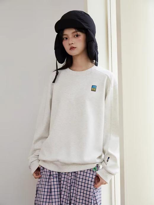 Mood Like Me/MTX2443/双面恒温亲肤290G基础款宽松圆领T恤 商品图0