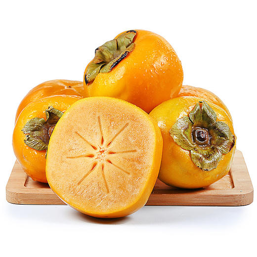 【世间万物 美食与爱不可辜负】甜脆柿子 新鲜甜硬柿子 陕西脆柿子 当季新鲜水果 现摘现发 果味芳香-QQ 商品图4