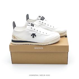 迪家复古运动一脚蹬帆布鞋（无鞋带设计）