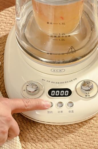 多功能实用养生壶  | 煮茶泡茶烧水家用炖煮  一台养生壶=电热水壶+煮茶壶+保温壶+汤锅 一壶多用，让养生变得更简单~可预约自动保温！使用超便捷~ 商品图11