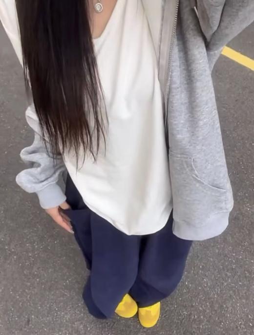 <曾小咸推荐>慵懒风抽绳休闲阔腿裤  商品图4