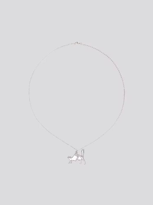 Mood Like Me/MPS2414/炸毛猫咪可爱金属合金项链 商品图3