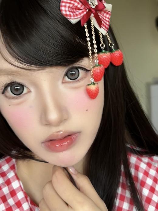 kikicon 月抛美瞳  乌云荔荔 直径14.5mm 着色14.2mm 商品图6