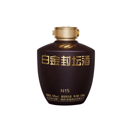 【茅台-白金封坛酒】资深酒友的品鉴倾心之选 百年陈酒十里香 商品图0