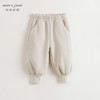 马克珍妮男女童加厚加绒束脚卫裤2024年秋冬新款241807 商品缩略图1