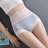莫代尔高腰内裤女士 性感蕾丝 蚕丝蛋白抑菌裆 收腹提臀三角裤头大码女士内裤 商品缩略图0