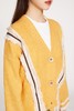 Stay2Weeks 黄色须边拼接V领针织开衫 10147 商品缩略图3