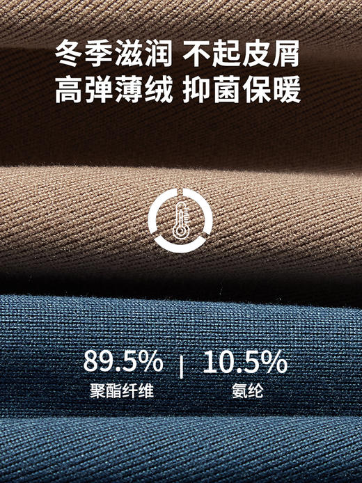 【特价】男女士薄绒高弹抑菌磨毛舒逸秋衣秋裤套装美肤衣肌底衣8821/8822 商品图6