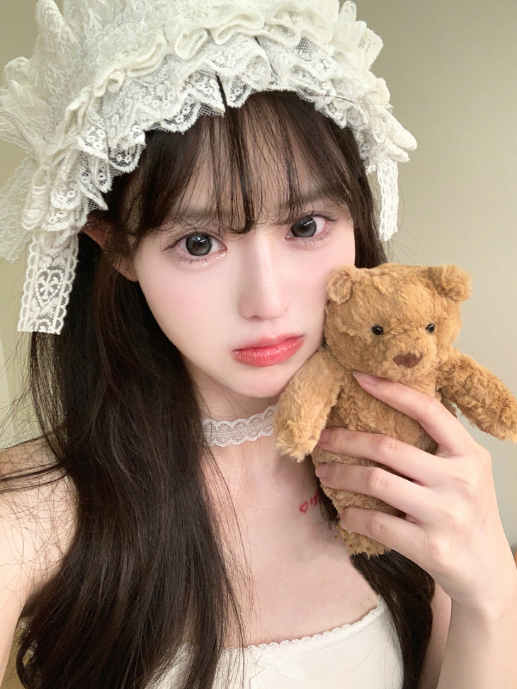 DoraGina甜萌黑糖14.5mm 灰色 年抛美瞳 Doll感幼态萝莉大眼 - VVCON美瞳网