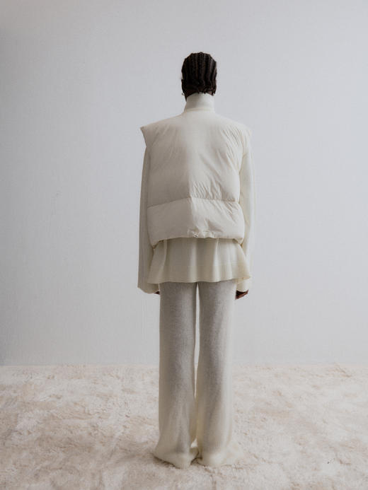 VC｜AW24001 Willow down vest 羽绒马甲 [ 黑 / 白 / 灰 ] 商品图4