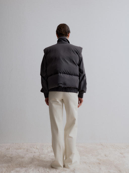 VC｜AW24001 Willow down vest 羽绒马甲 [ 黑 / 白 / 灰 ] 商品图5