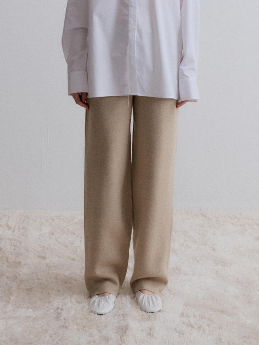 VC｜AW24008 Willow knit trousers 长裤 [ 燕麦 ] 商品图0