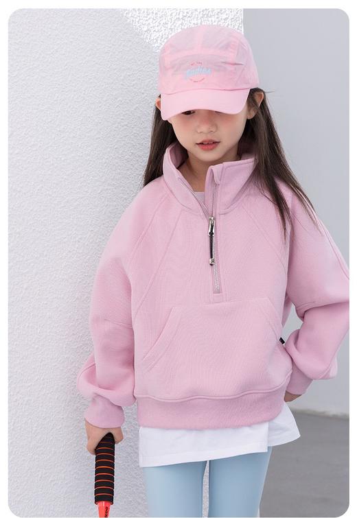 云仓 LU家同款半拉链运动卫衣 轻柔运动感 商品图4