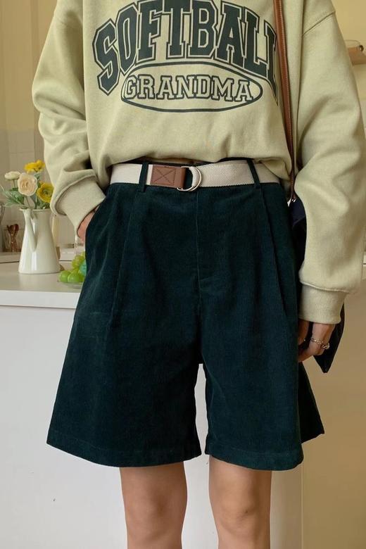 LNNNS 灯芯绒复古中裤 17217 商品图0