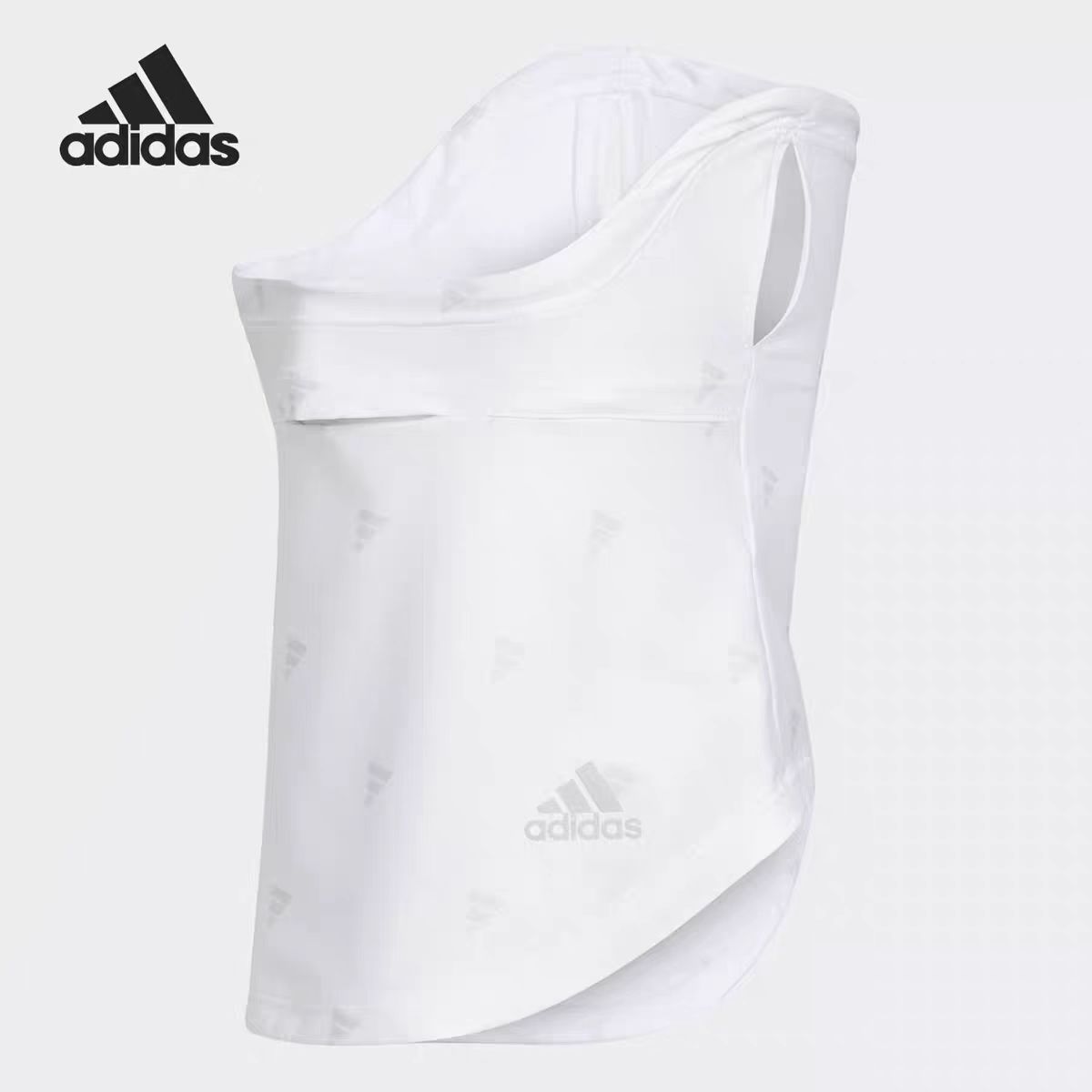 Adidas/阿迪达斯正品新款女子高尔夫运动户外遮阳防晒面罩 HA5930