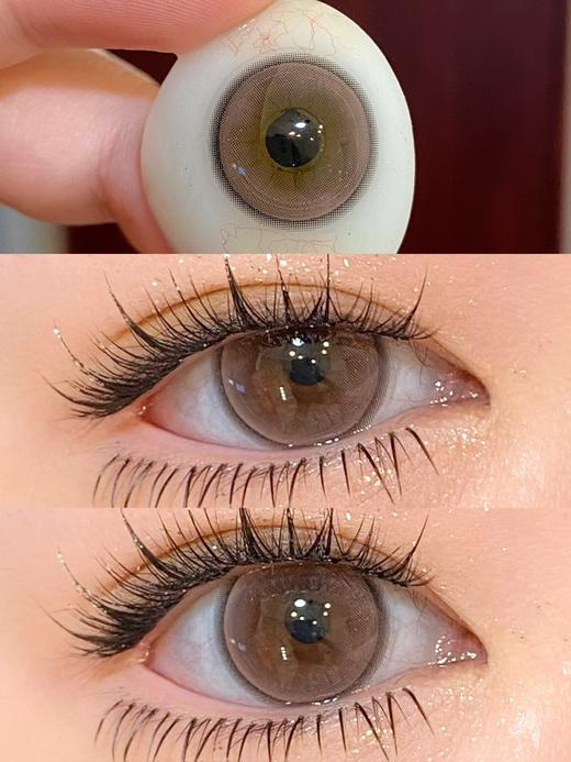 fullygift半年抛 热味像素 棕/冷味粒素 紫 /荔味玻片 巧粉 14.2mm 商品图6