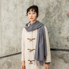 【优雅知性！仿羊绒保暖围巾】35cm宽仿羊绒围巾拉毛色加厚长巾秋冬季cashmere流苏披肩女妈妈装 商品缩略图8