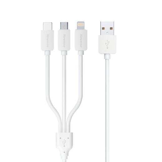 纽曼一拖三充电线 XS13-YSH 快速充电 加租线芯 商品图8