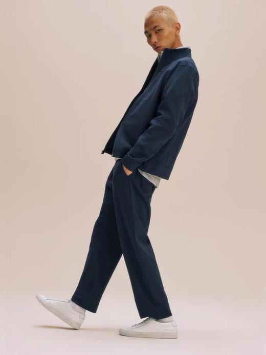 贸易公司渠道独家正版面料，原标原吊牌💥妈生品质【lu家男女同款梭织裤】✅高支高密双面材料，防风防泼耐脏污，内里爽滑不粘身✅裤管有松量修饰腿型，显瘦藏肉，不裹腿不紧绷 商品图3