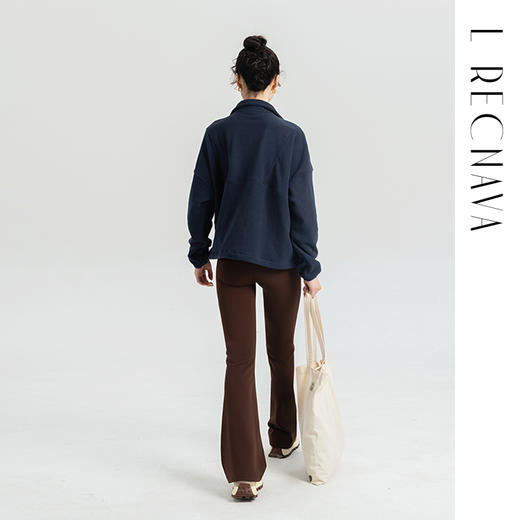 【加绒防风保暖】羊绒喇叭裤 两侧真口袋 能装手机的瑜伽裤 带微笑臀线 穿上就是翘臀 商品图7