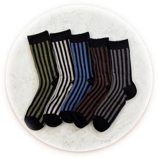 【活动商品，不退不换】好看不冻脚 猫猫绒中筒袜 复古条纹袜 蓬松柔软 高弹舒适 绵密脚感 让行走更自由 商品图7