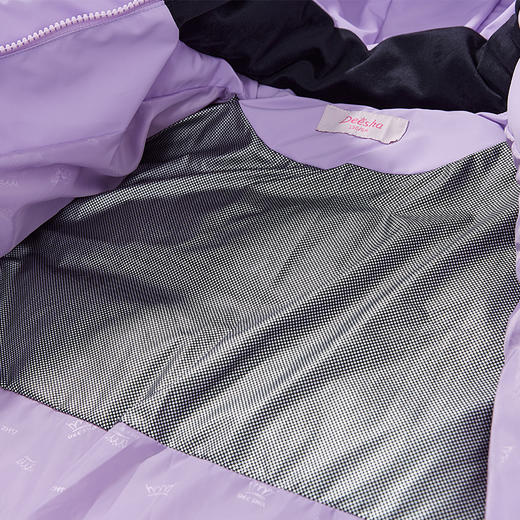 笛莎Deesha女童羽绒服2024冬季新款宝宝连帽中长款羽绒服 商品图3