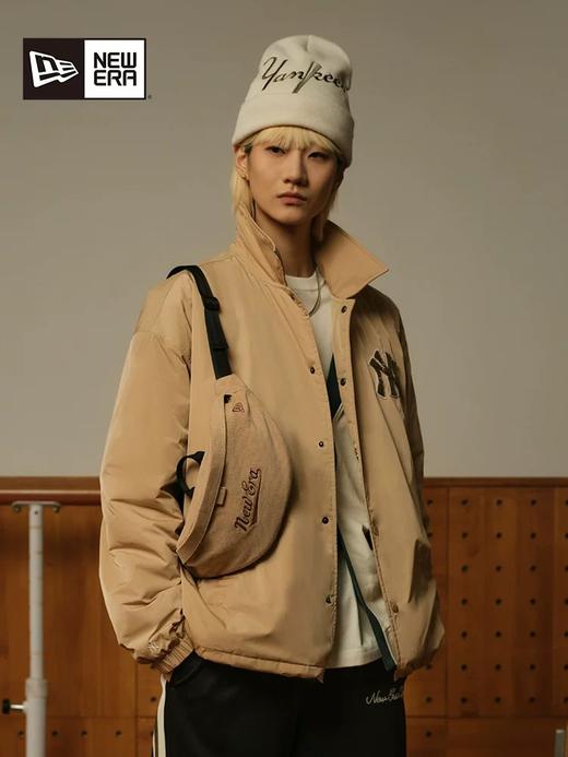 NewEra2024秋冬新款教练夹克外套复古棉服保暖外套 商品图1
