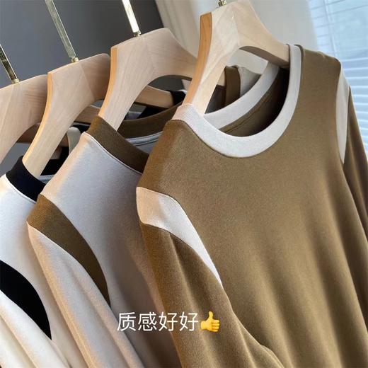 好穿打底 春夏打底衫推荐 小香风拼接衫 炒鸡舒服 商品图3