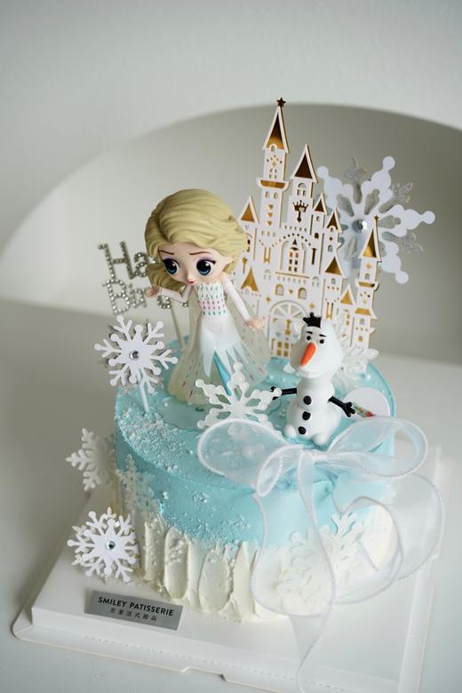 主题奶油蛋糕 | 鲜果原味奶油 - 冰雪城堡 商品图1