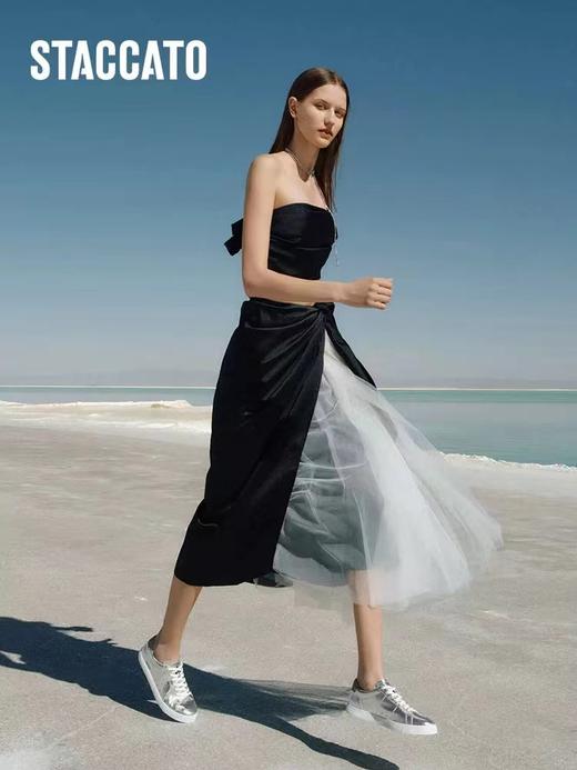 思加图2024春季新款板鞋小白鞋休闲鞋女鞋 商品图1