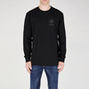 【二】DSQUARED2 男士枫叶徽标贴花棉质圆领长袖T恤 黑色 S74GD1356 D20020 900 商品缩略图0