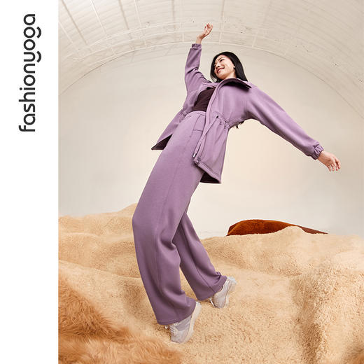 F14876加绒中长款休闲外套 商品图11